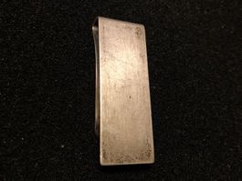 Geldklammer Sterling Silber gestempelt SK guter Zustand