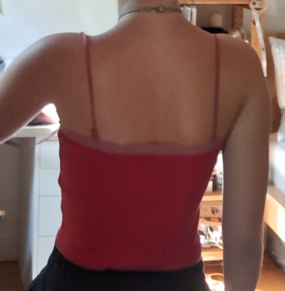 Stradivarius Tops: top rouge  – Neu (gemäss Beschreibung) aus Genève von Lydidi 1