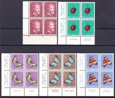 PJ 1952 im 4er-Block mit Tabs, postfrisch**