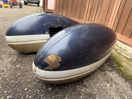 FLUGZEUG RAD ABDECKUNGEN PAAR ORIGINAL LUFTFAHRT