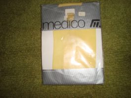 vintage 80iger years medico Gym Collant panty hellgelb 40-42