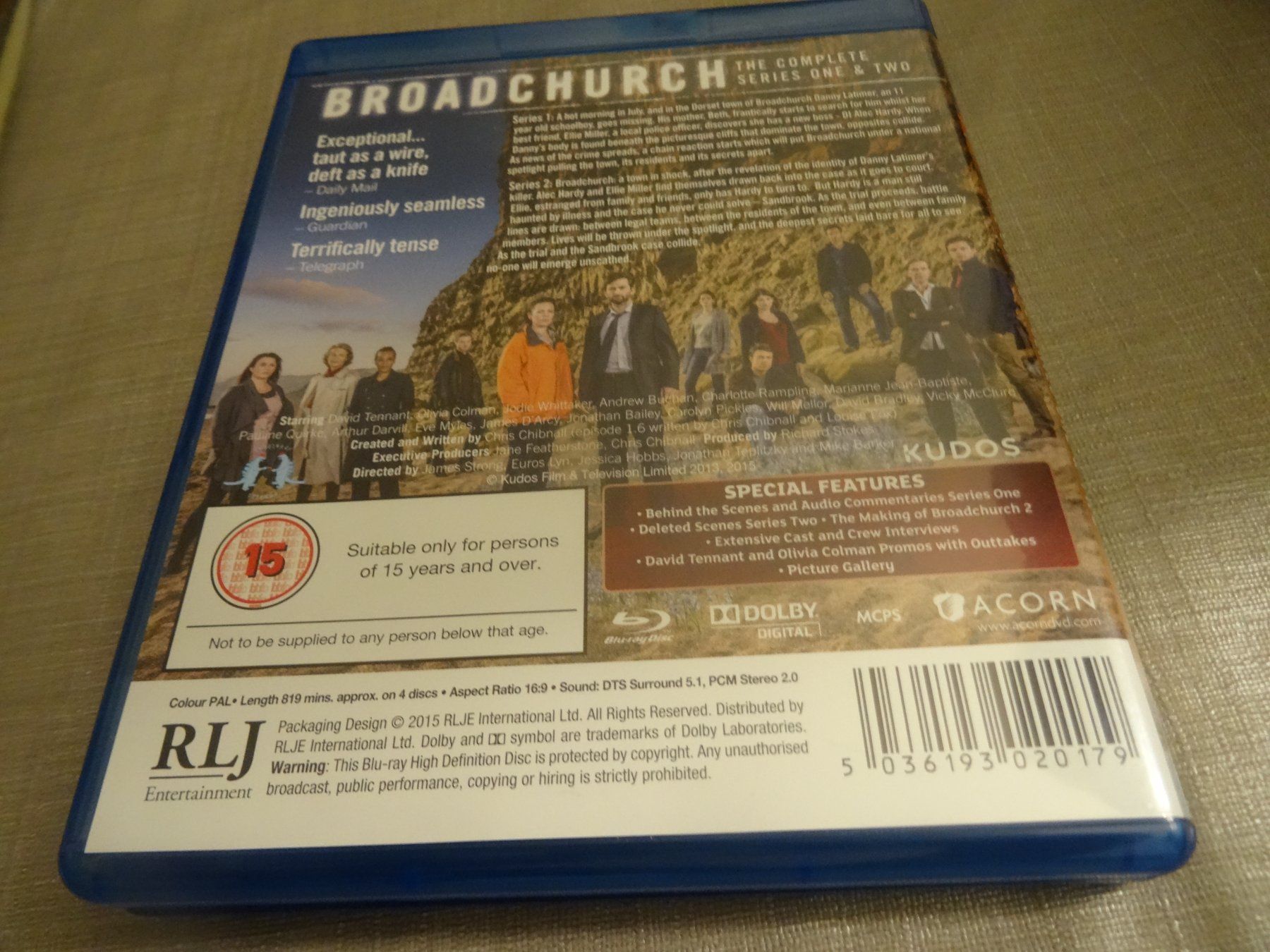 Tutti i DVDs: Broadchurch Staffel 1 & 2 BLU-RAY – Usato da Olten venduto da Disc-Verkauf 1