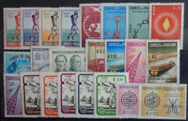 Paraguay Lot mit alten Werten V