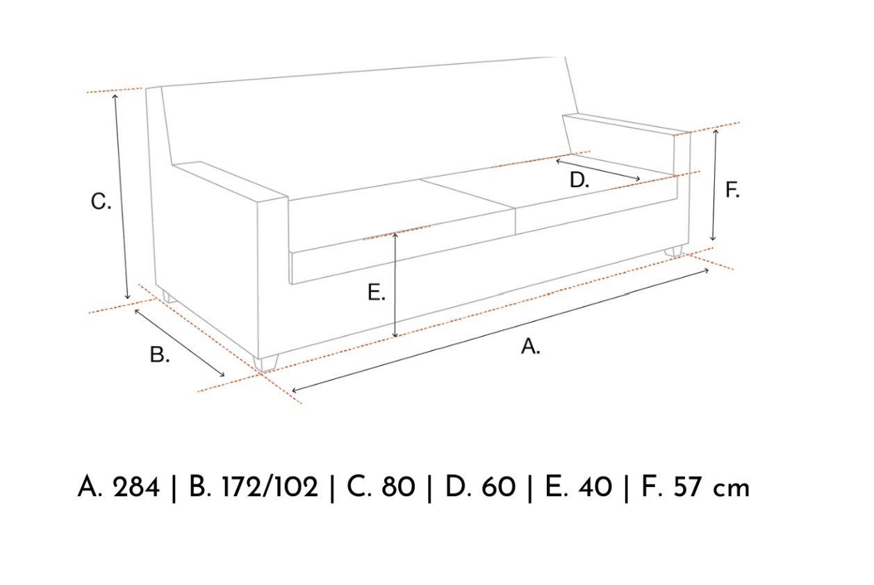 Divani: Couch Lounge links/rechts - Marke EICHHOLTZ - Modell FERAUD – Usato da Richterswil venduto da fashion_detox 5