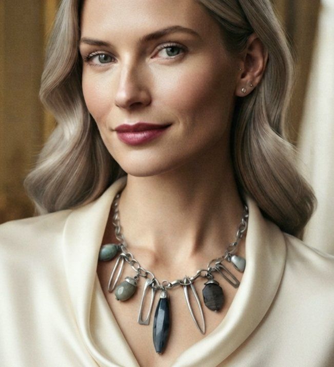 Catenine: Raffiniert  Designer Collier von A&C- Neu – Nuovo e nell'imballaggio originale da Uetikon am See venduto da Springdream 2