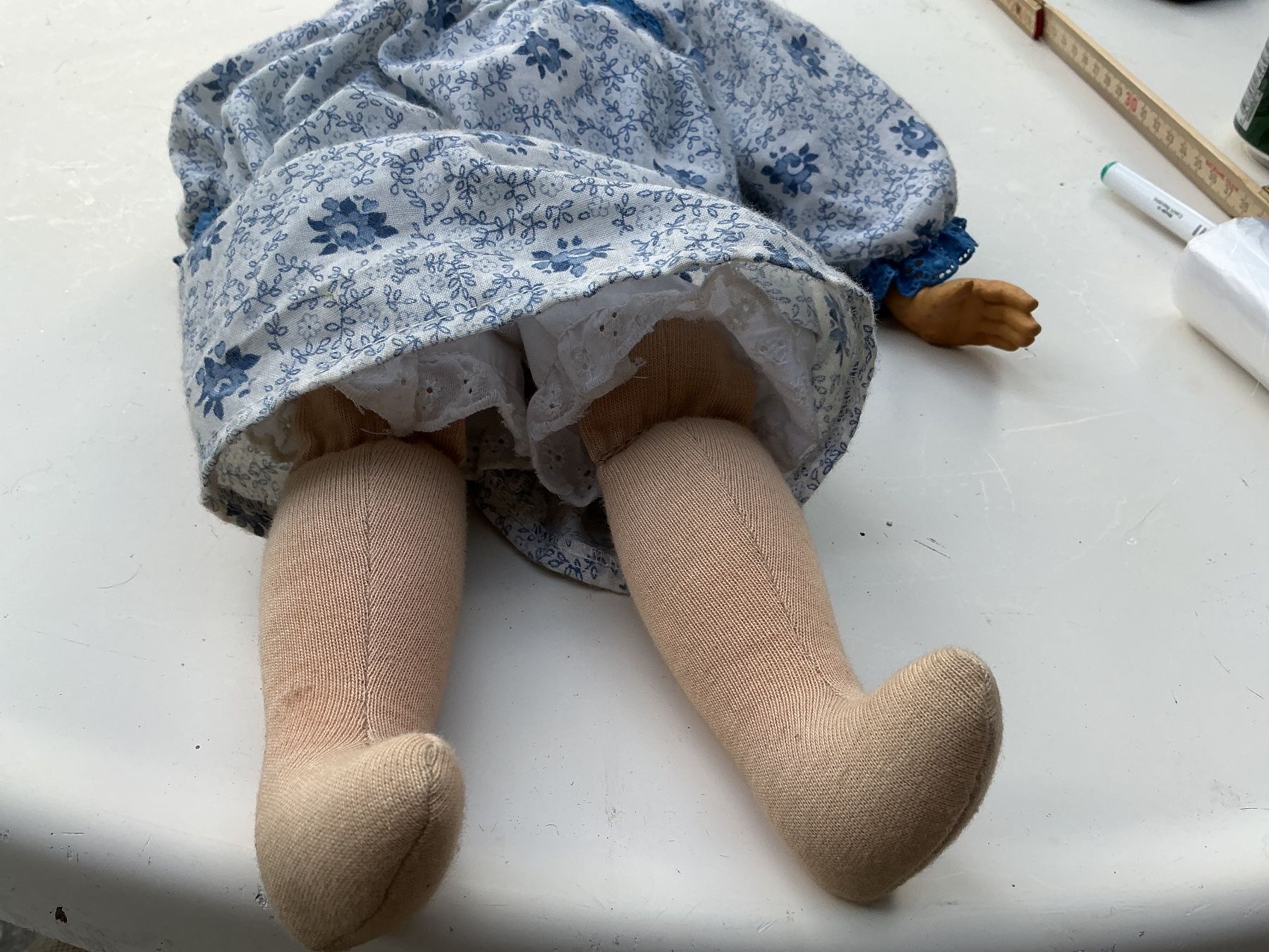 Puppen: Holzpuppe mit Stoffkörper – Gebraucht aus Bern von vielerart 4