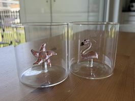 Gläser mit Figur