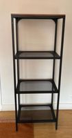 Étagère IKEA FJÄLLBO–Métal noir / style industriel–Excellent