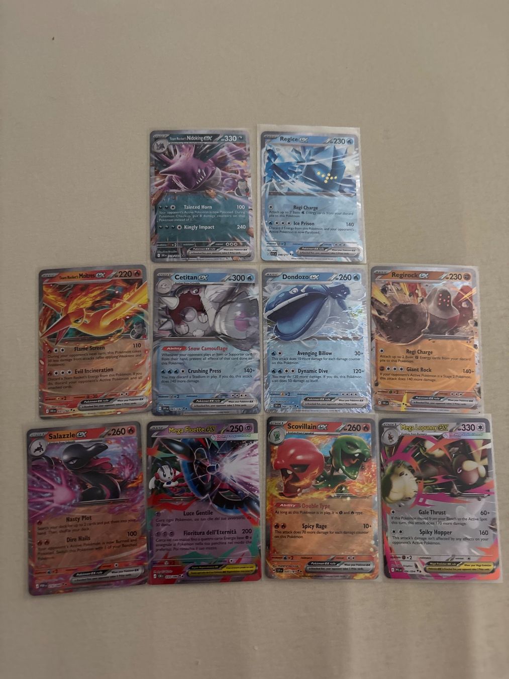 Pokémon Carte collezionabili: Pokemon Karten Sammlung, 10 EX Karten – Nuovo (secondo la descrizione) da Widnau venduto da Cardshop_Schweiz