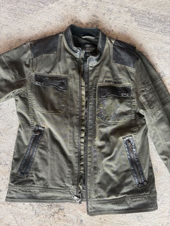Harley-Davidson Herren Jacke Grösse M, olivgrün, top Zust...