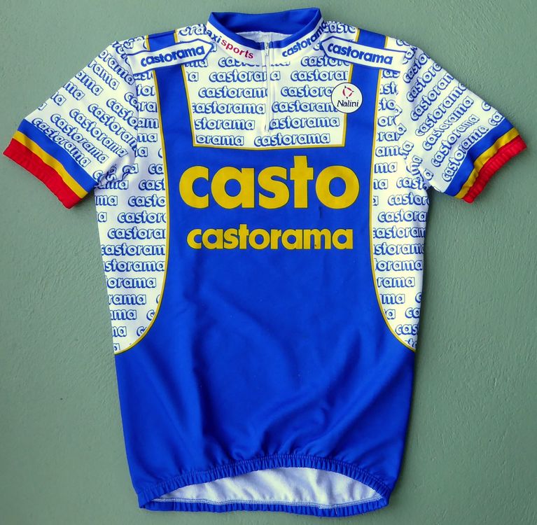 CASTO CASTORAMA NALINI Fahrradtrikot Cycling Shirt Maillot Größe XXL