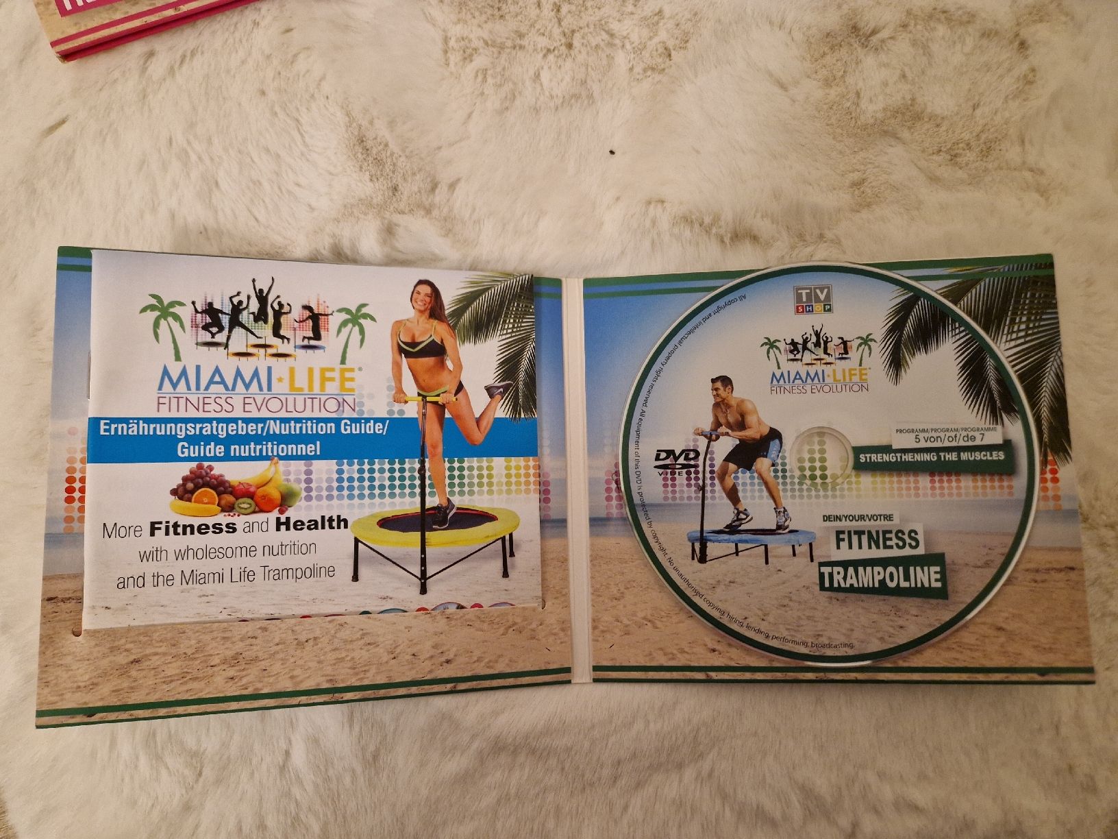 Tutti i DVDs: Miami Life Fitness Evolution Trampoline, 7 DVDs Set – Usato da Benken venduto da Carmen_9 5