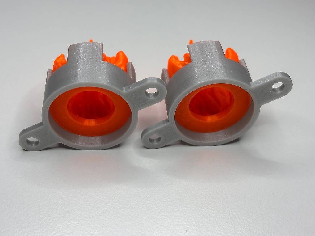 Stern Pinball Flipper: Mod Flipper Stern D&D Flame Torch Flasher Cover – Nuovo e nell'imballaggio originale da Montreux venduto da Space_koaster 1