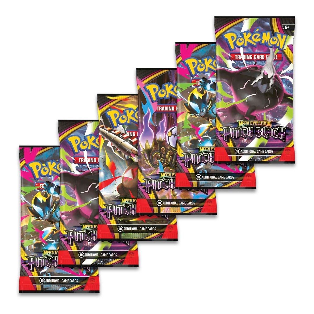 Pokémon Cartes à collectionner: Pokemon Pitch Black EN 5x Booster Pack – Neuf avec emballage d'origine à Dagmersellen par 4.sale