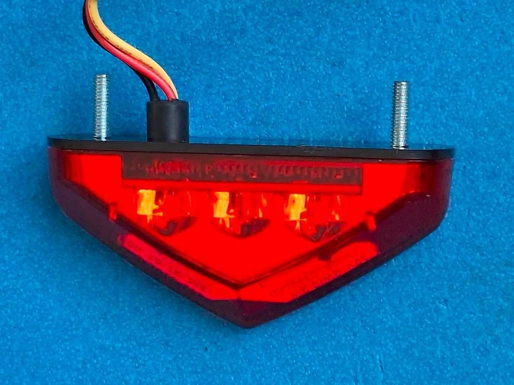 Tutti i ricambio per moto: LED Rücklicht, Bremslicht, 12V Motorrad mit E-Prüfzeichen – Nuovo (secondo la descrizione) da Schafisheim venduto da Kef1 3