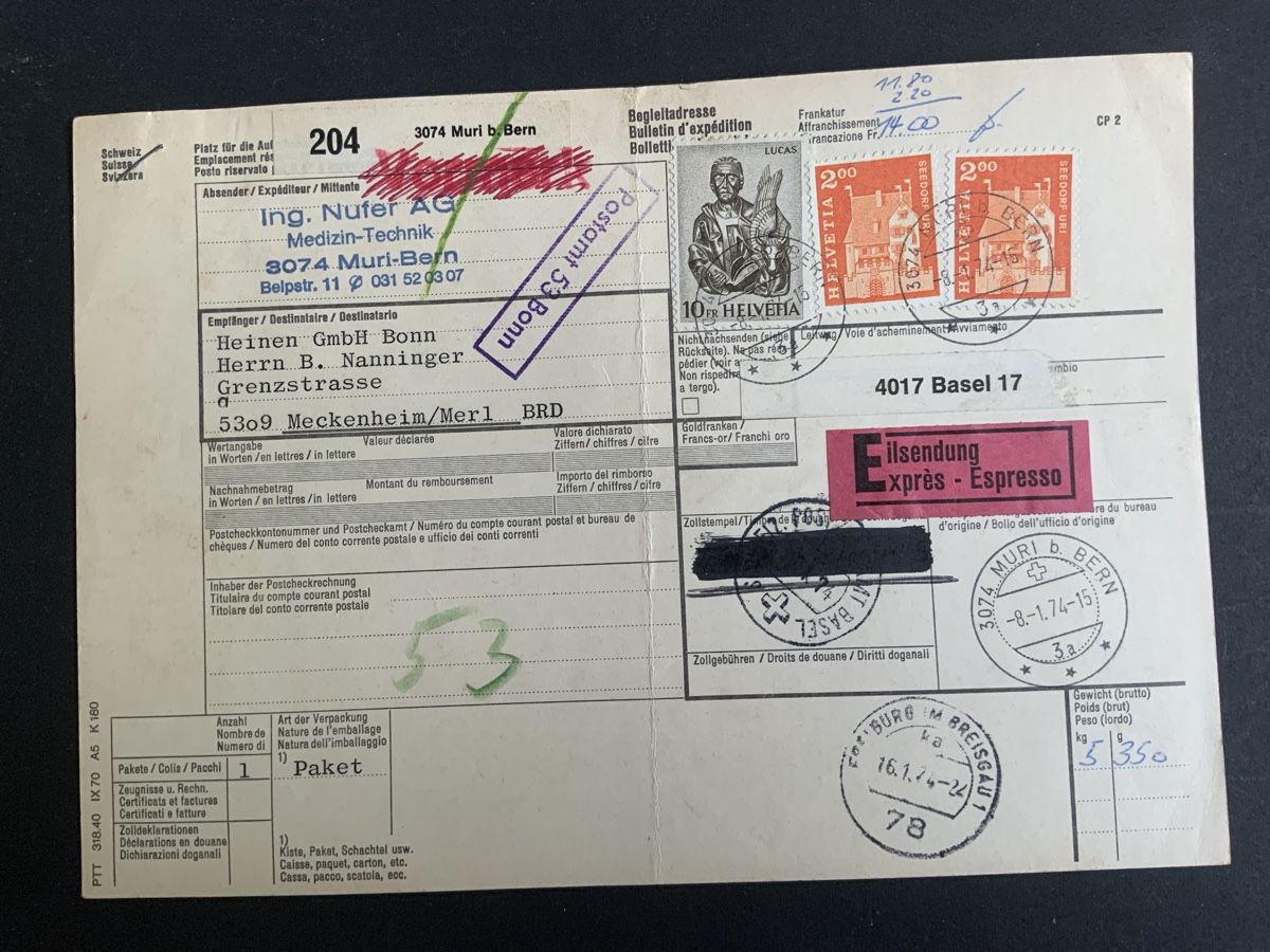 Tous les timbres: Muri bei Bern – D'occasion à Binningen par chr_cr5n