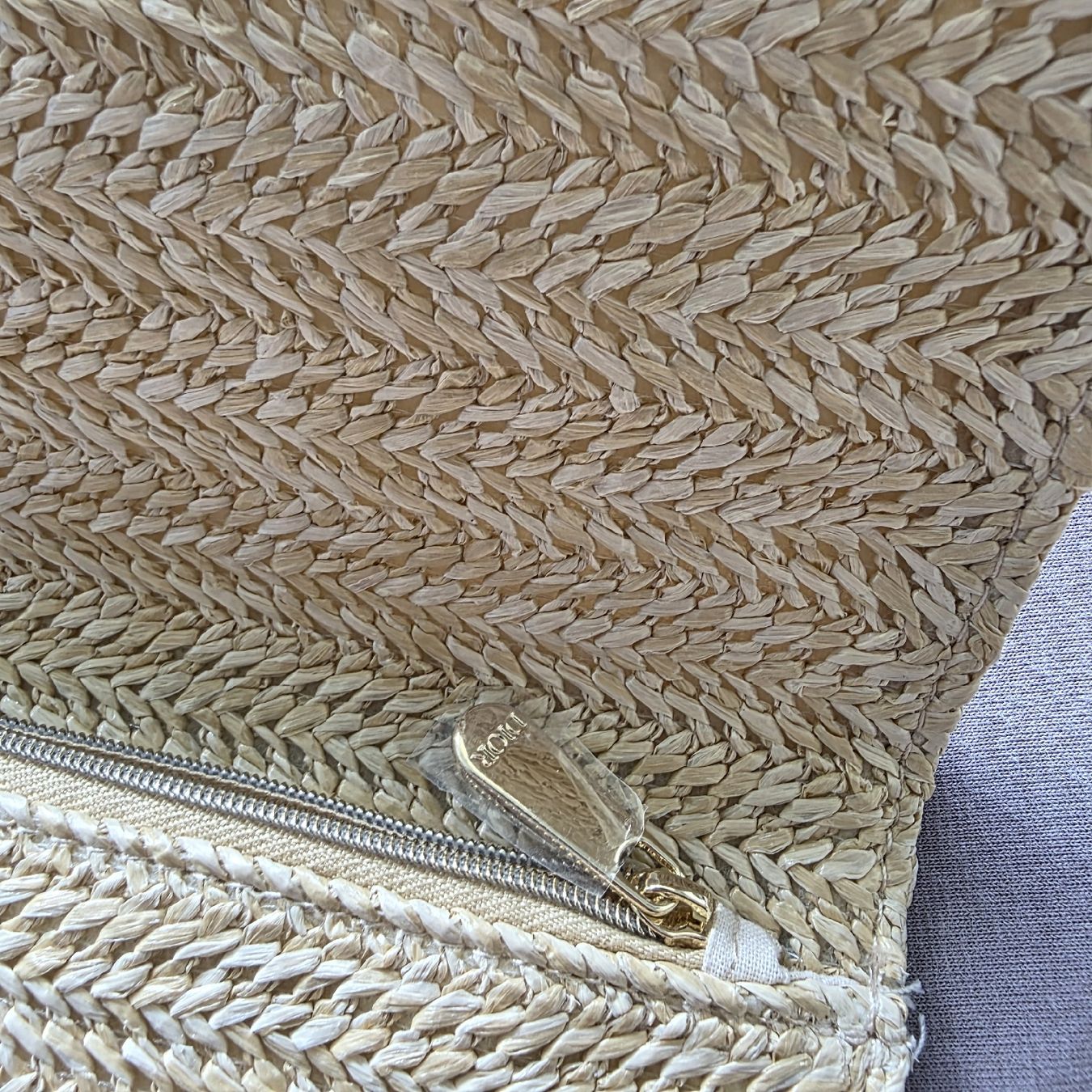 Dior Borse da donna: Dior Raffia Clutch 23x15 Limited Edition – Nuovo e nell'imballaggio originale da Zürich venduto da LIMAR 4