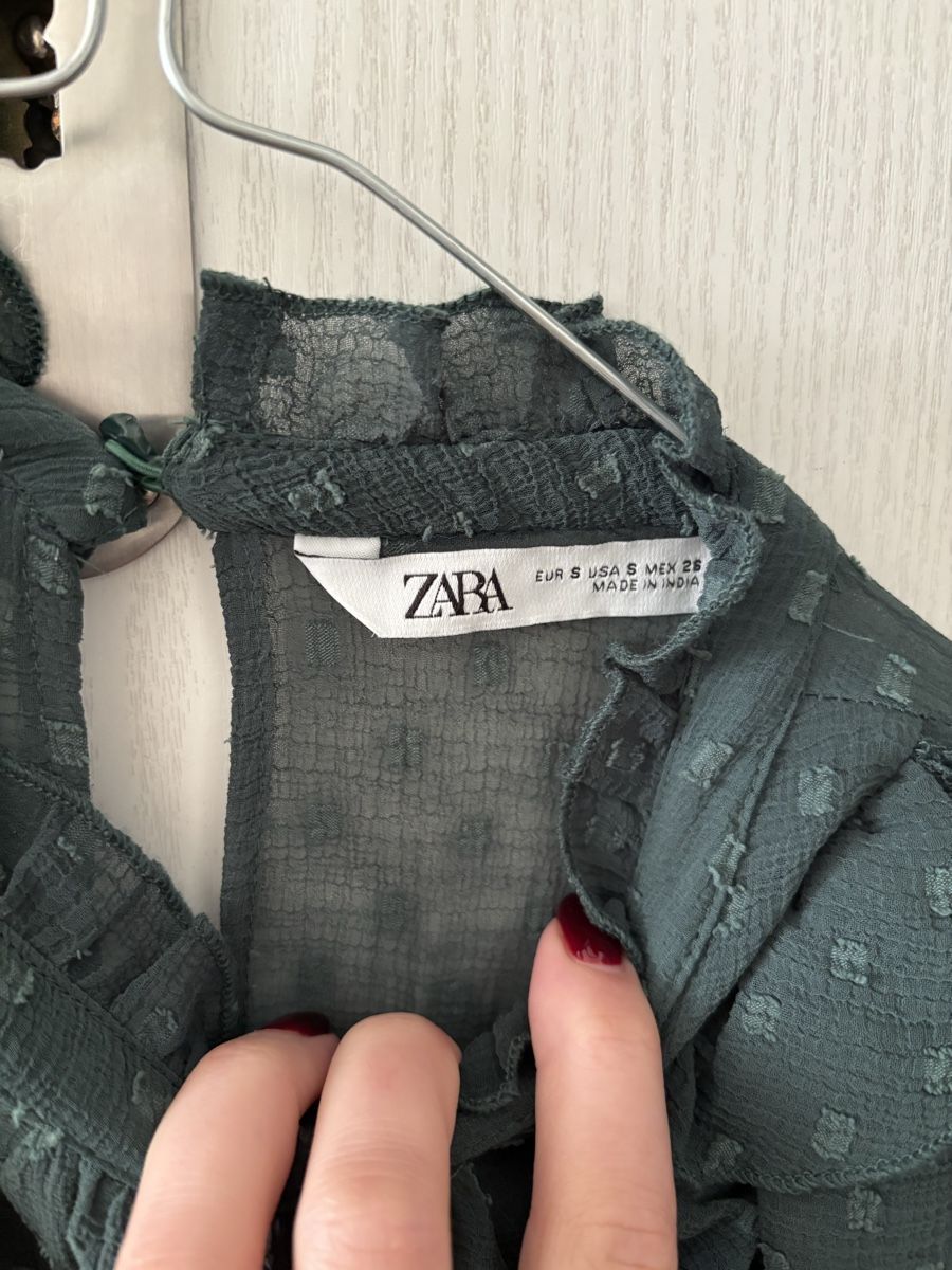 Zara Vestiti: Zara Dress -  Green, Size S – Usato da Männedorf venduto da giu_wm6d 3