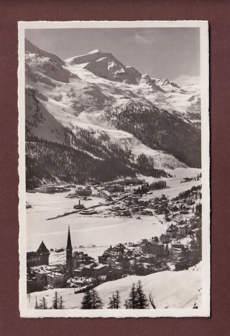 Cartoline postali: ST. MORITZ - 1941 – Usato da Pully venduto da nicecards-shop