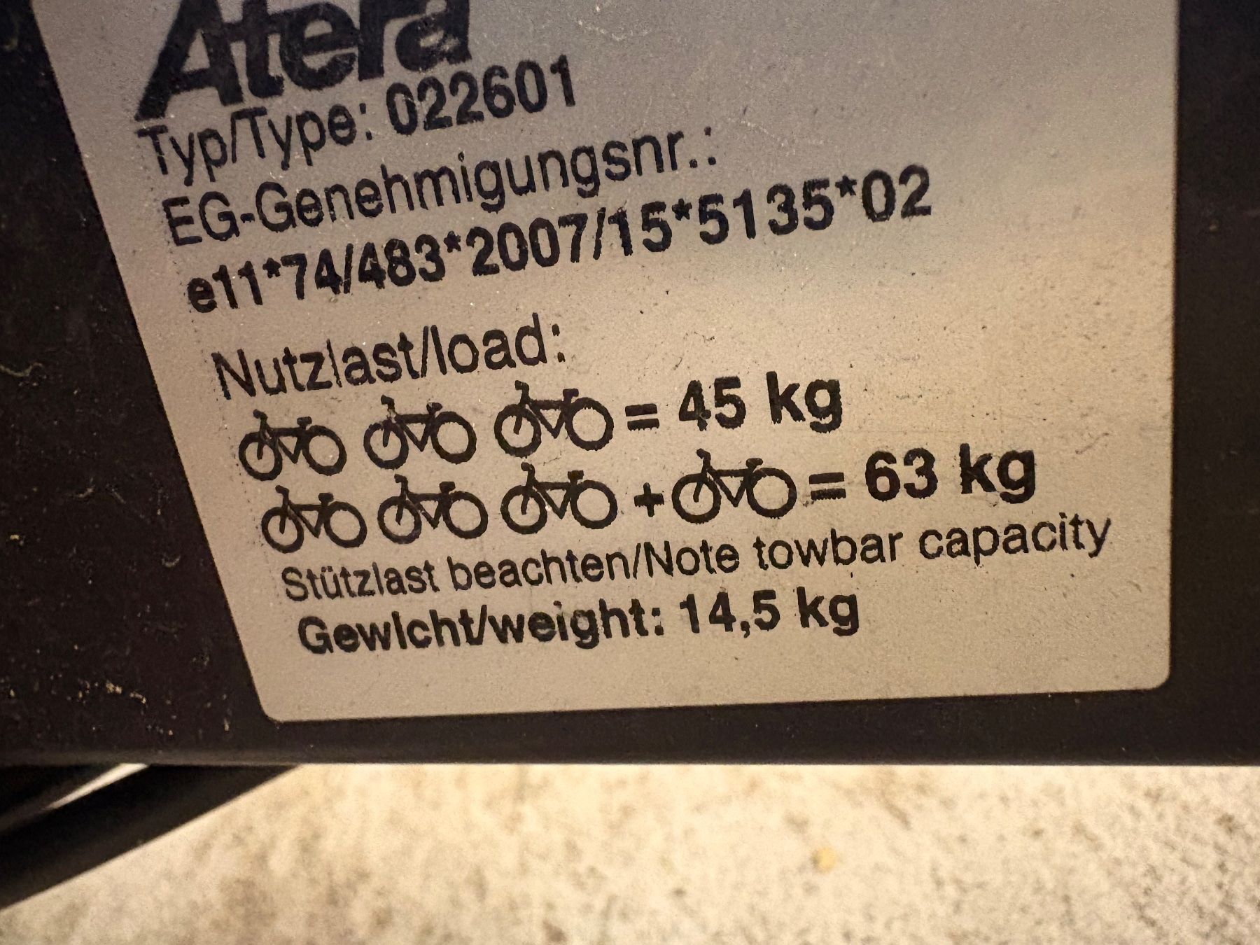 Travi: Altera Fahrradträger  – Usato da Schafisheim venduto da hillend 2