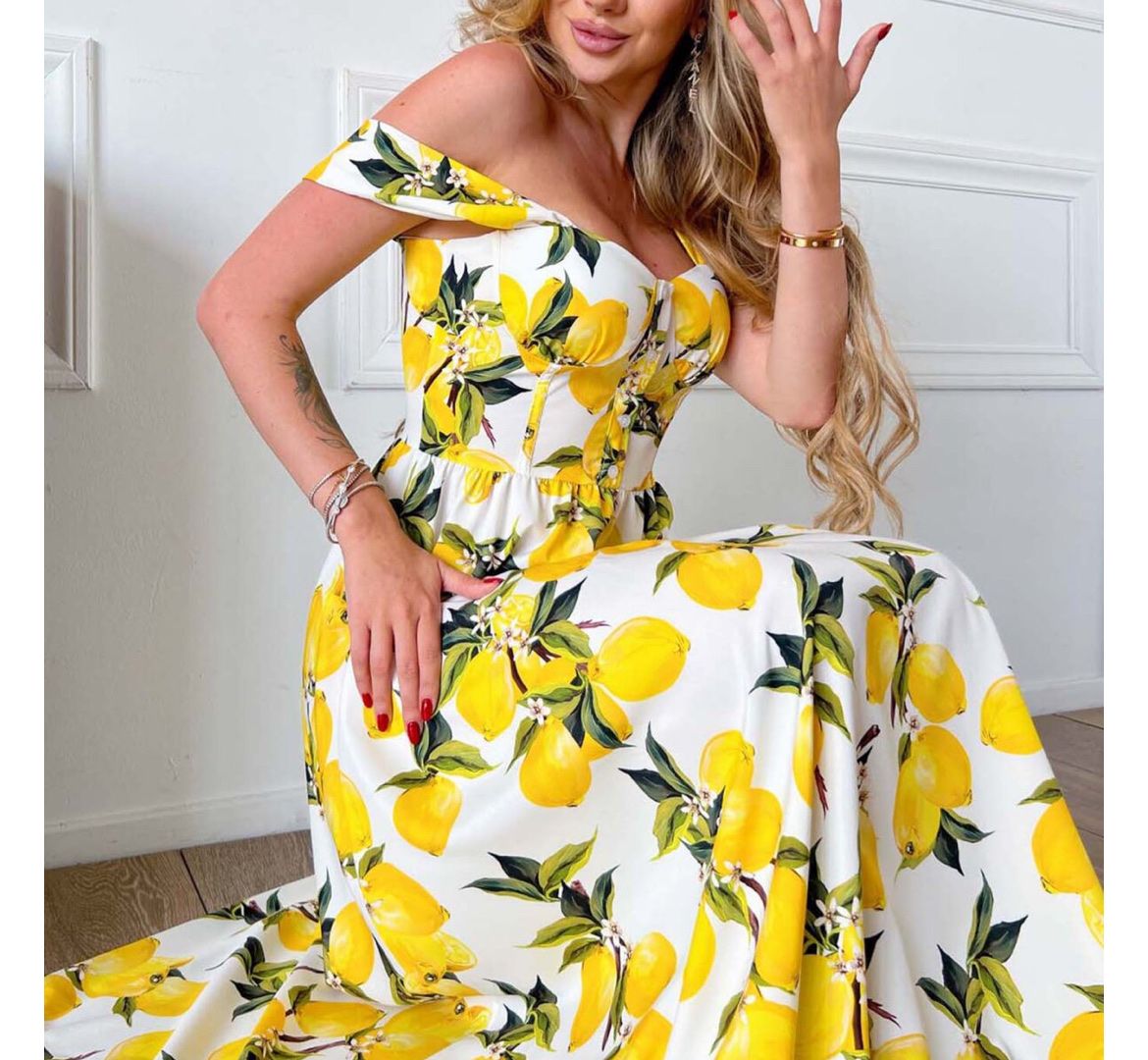 Vestiti: Robe d'été à citrons🍋 – Nuovo e nell'imballaggio originale da Ballens venduto da Annushka26 1