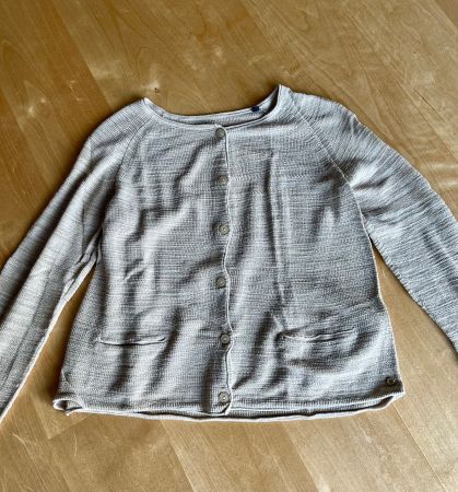 Marc O’Polo Strickjacke, Grösse XS, beige – Zeitlos schön!