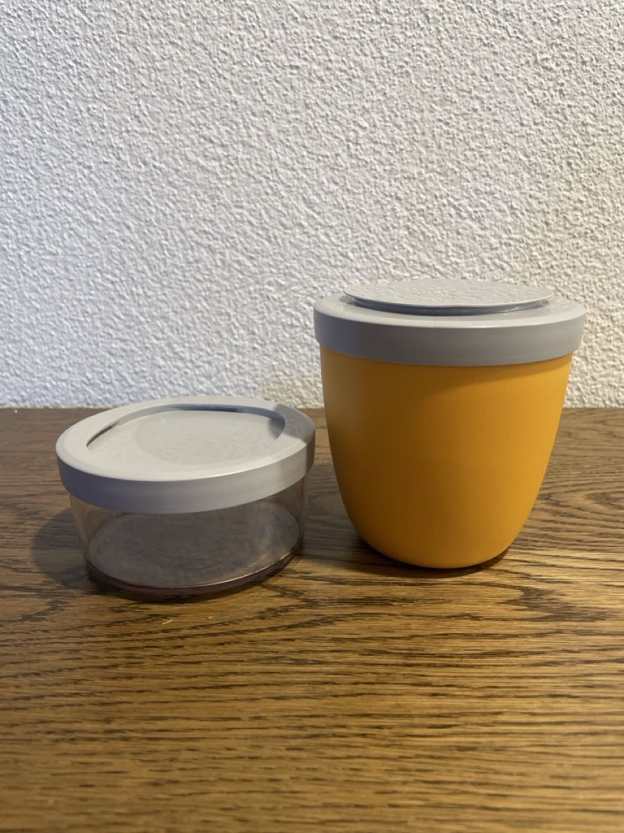 Contenitori & Simili: MyMuesli Becher gelb/grau – Nuovo (secondo la descrizione) da Lyss venduto da Vandy19 2