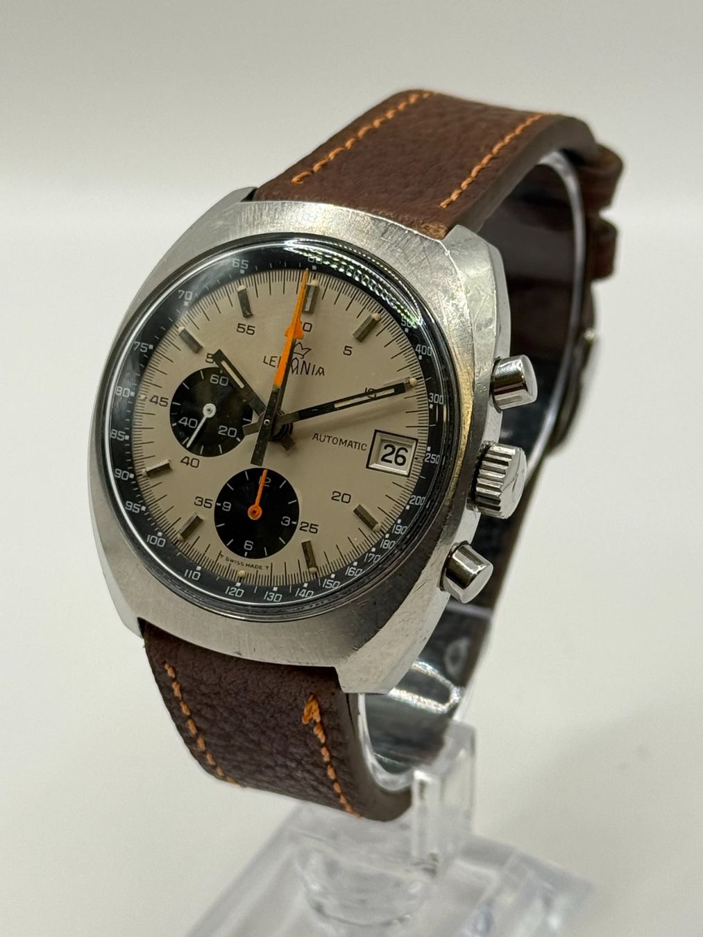 Lemania Montres: Lemania Chronographe Automatique Ref. 1341 – D'occasion à Bottens par Evergold.ch 1