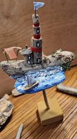  Unikat: Handgefertigte Treibholz-Skulptur vom Bodensee