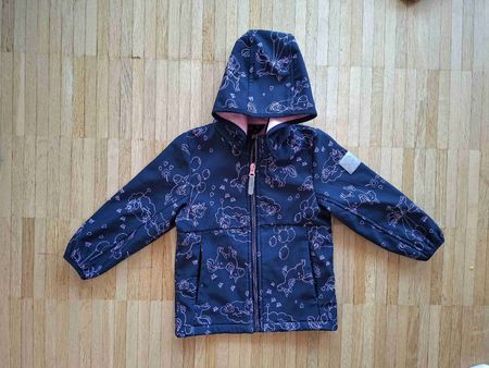Softshelljacke Name It Einhorn dunkelblau Grösse 92