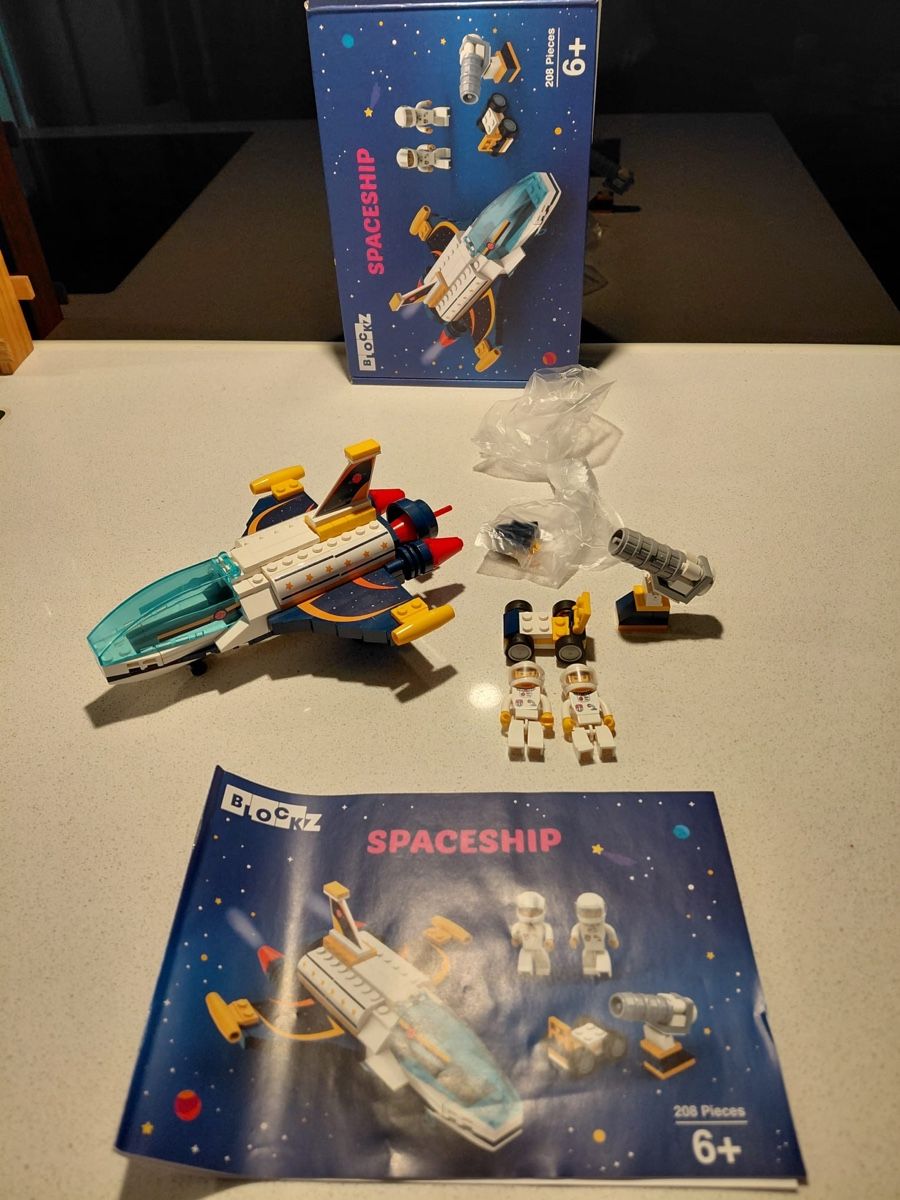 Kit di costruzioni: Klemmbausteine Set Spaceship – Nuovo (secondo la descrizione) da Grenchen venduto da lia51 3