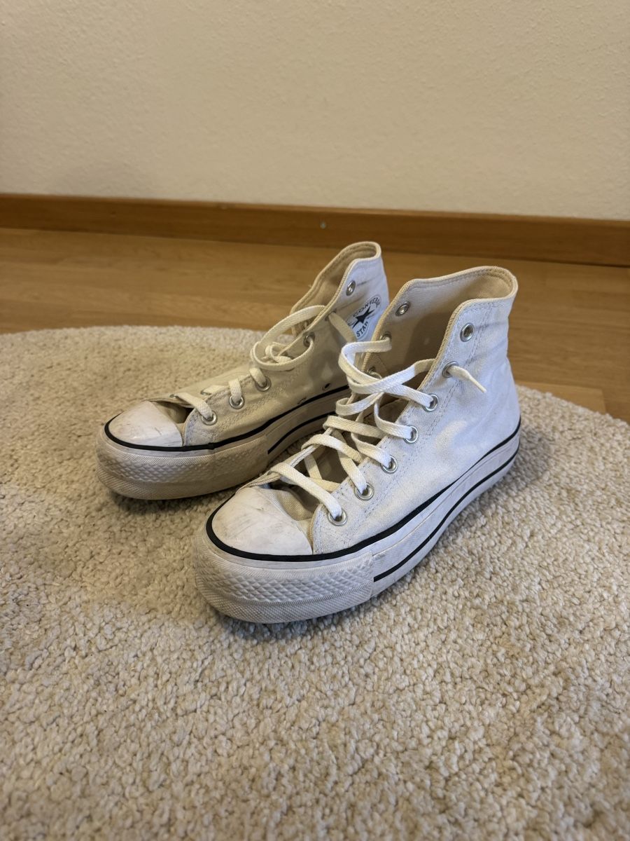 Scarpe da donna: Converse montantes blanches All Star, taille 39 – Usato da Lausanne venduto da fan_d56k