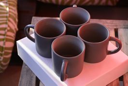 4er Set graue Kaffeetassen ☕️