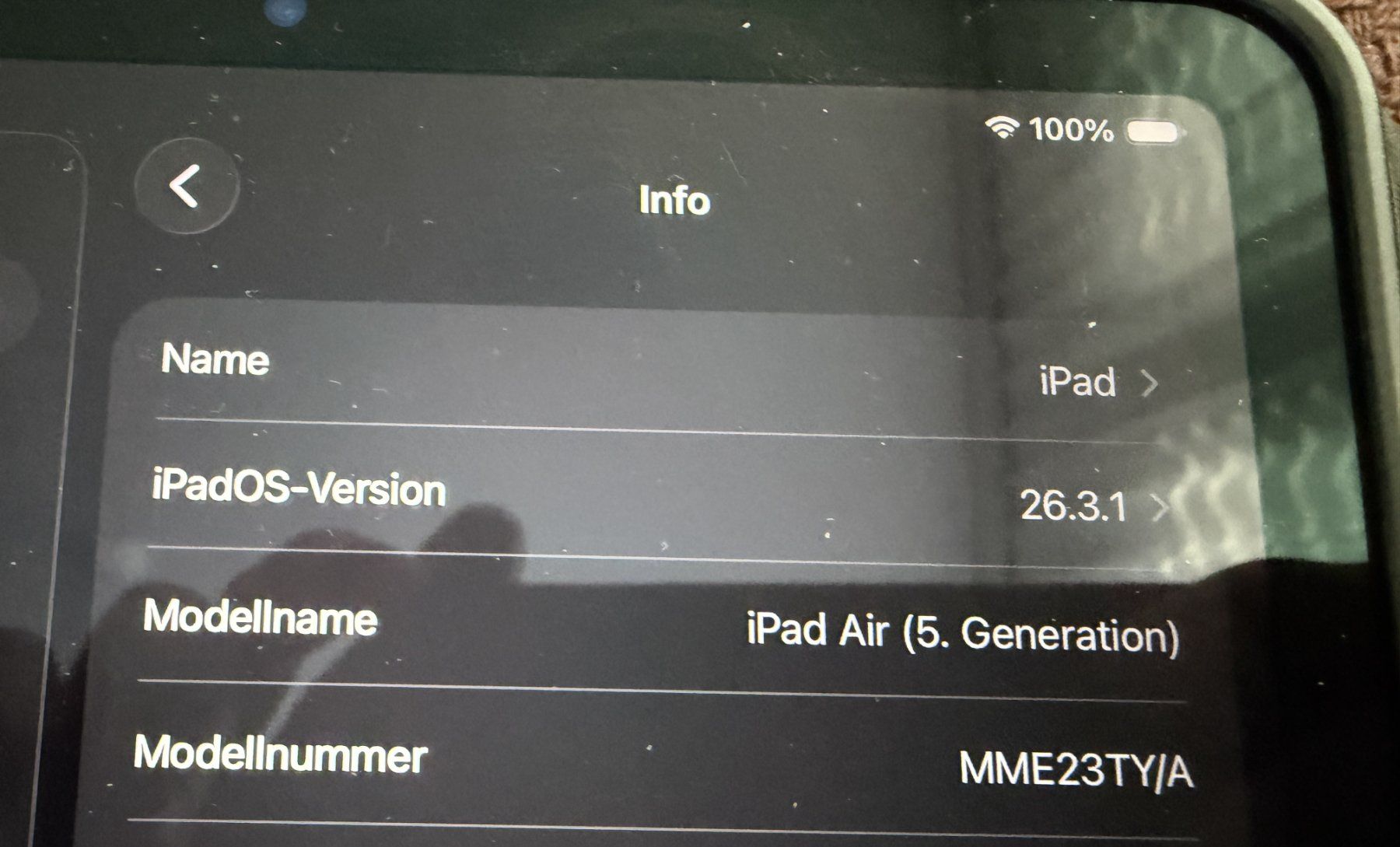 Apple Tablet PC: IPad Air 5. Gan. 64GB inkl. Hülle – Gebraucht aus Buchs ZH von Mike171 4