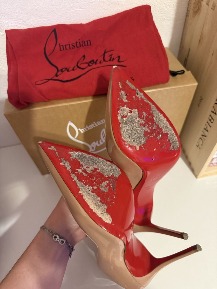 Christian Louboutin Chaussures femmes: Christian Louboutin 100mm 38 – D'occasion à Laax GR par laga03 6