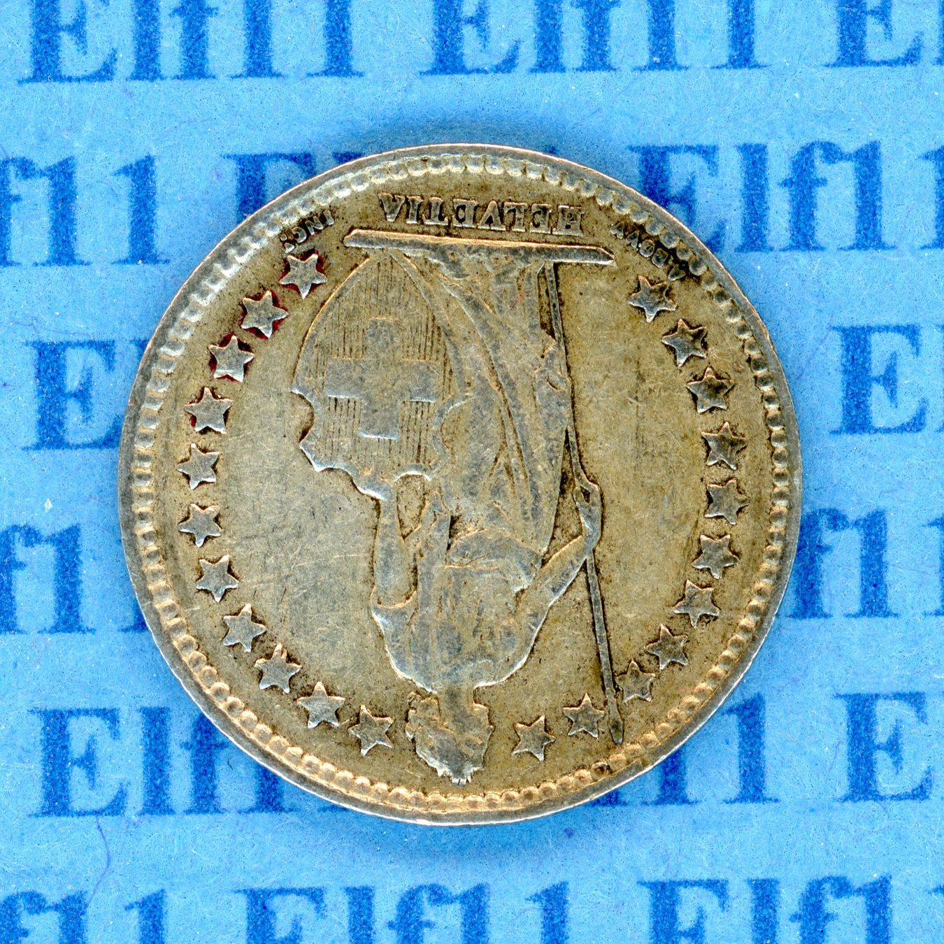 Tutti le monete: CHF___0.50 1942 -vz 50 Rappen – Usato da Widnau venduto da Elf11 1