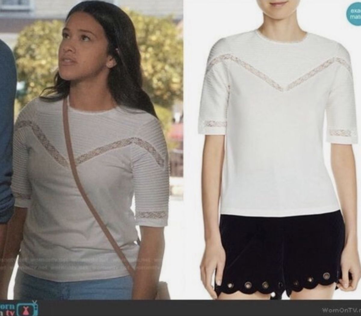 Maje Blusen: Maje White Cotton Blouse – Gebraucht aus St.Josefen von lop_lh8d 1