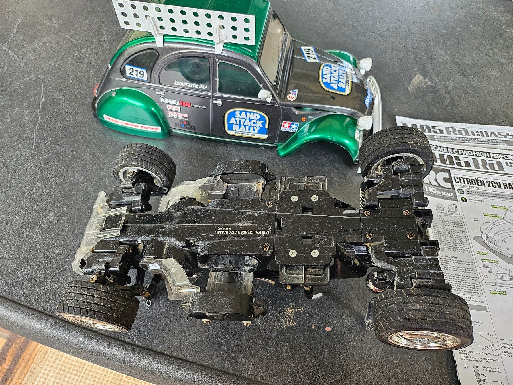 Tamiya RC Kits de montage: Tamiya M-05Ra Citröen 2CV – D'occasion à Bülach par Polini70 2