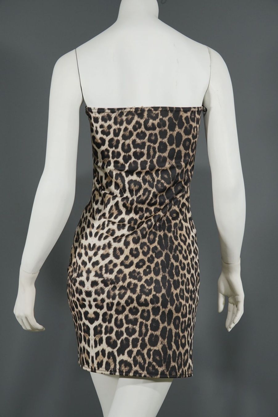 Zebra Kleider: Stretch Minikleid im Leoparden-Look – Gebraucht aus Meggen von 1Class2Hand 2