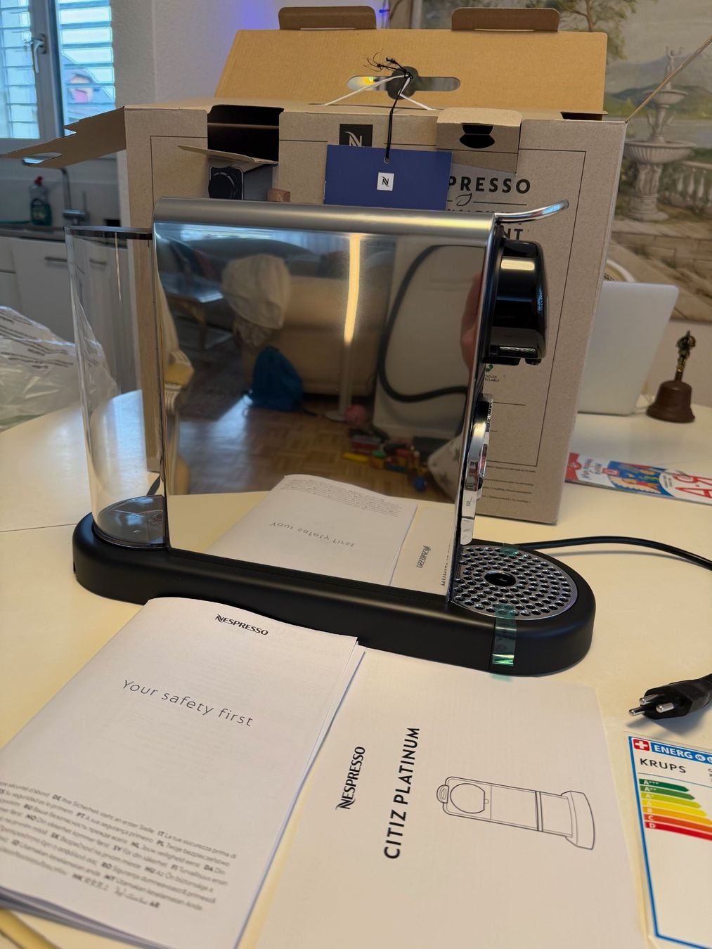De'Longhi Macchine per caffè & Macchine per espresso: De LonghiCitiZ Platinum neu – Nuovo e nell'imballaggio originale da Zumikon venduto da natalia6211