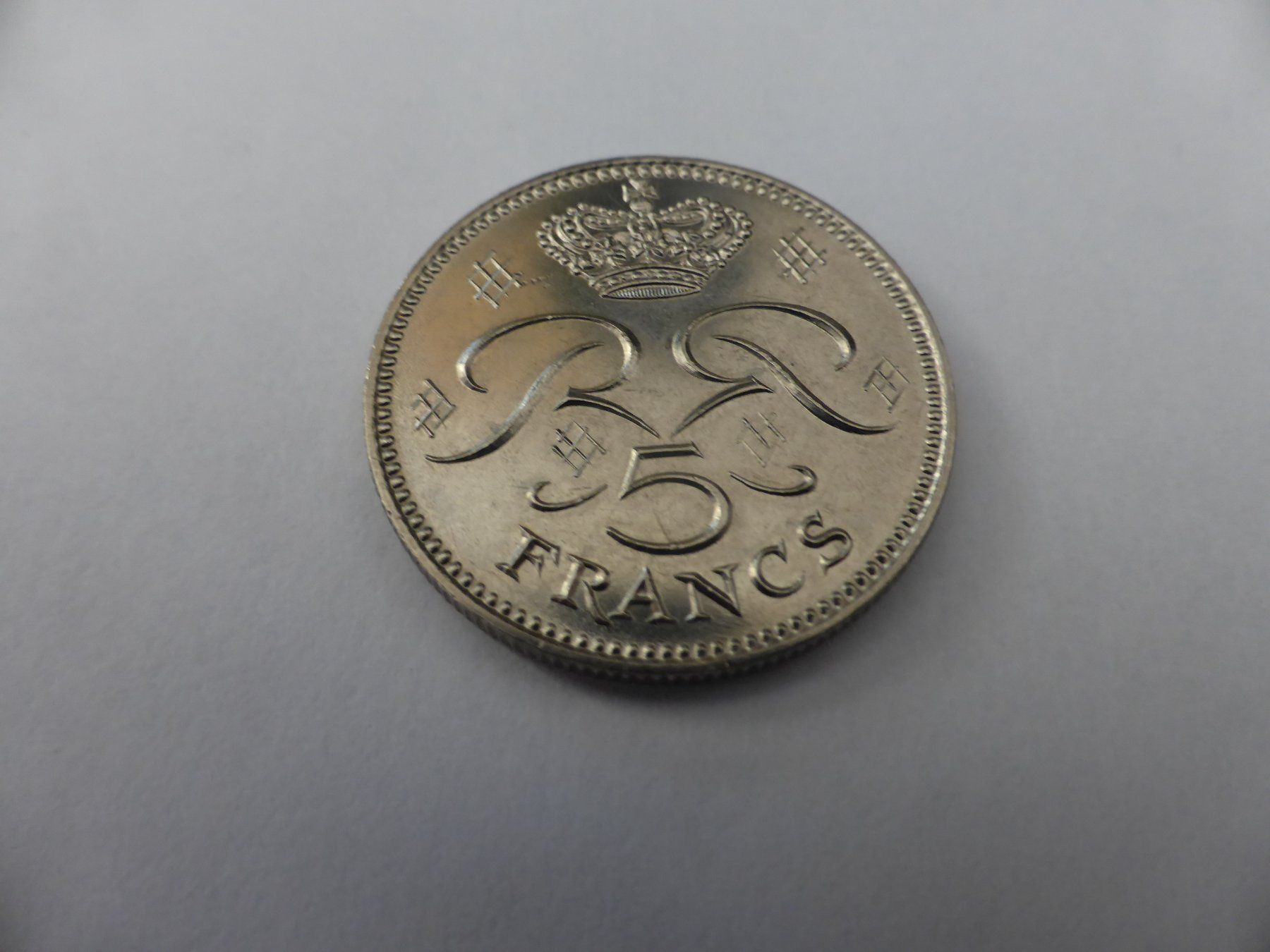 Toutes les monnaies: Monaco 5 Francs  1971 – D'occasion à Uster par kl5531