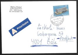 Bedarfsbrief Nr. 105 BIT (D IV) gestempelt Genève 11.1.1993
