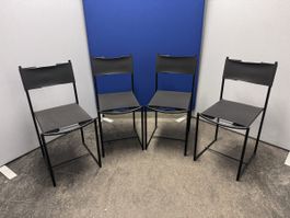 4 Spaghetti Stühle von G. Belotti für Alias