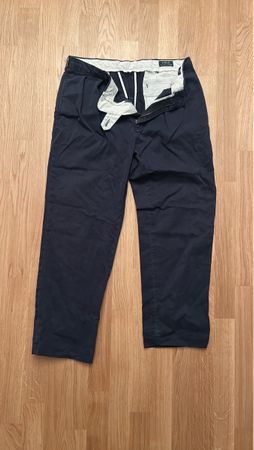 Elegante dunkelblaue Hose von Polo Ralph Lauren Gr. 34/34