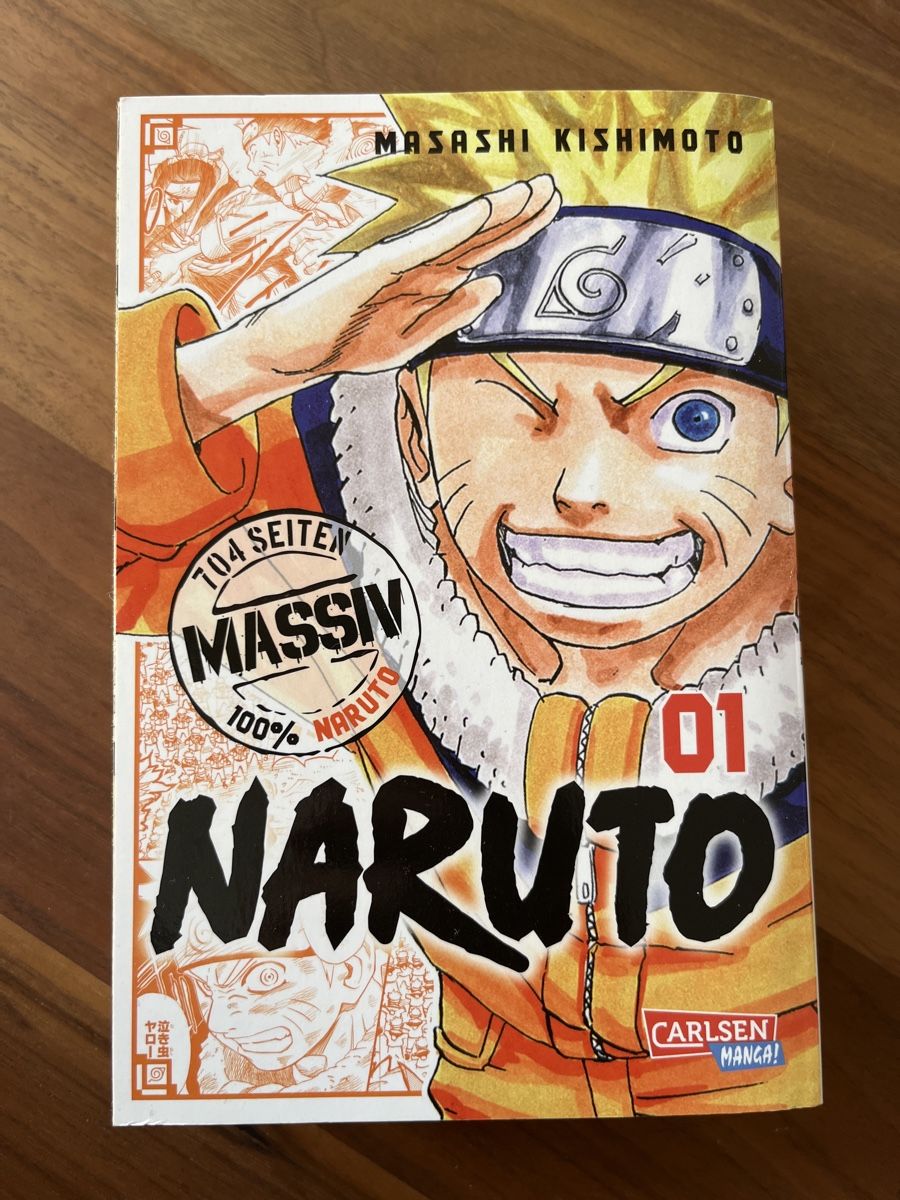 Comics: Naruto Massiv Manga 1, 2 und 3 – Neu (gemäss Beschreibung) aus Thal von  2