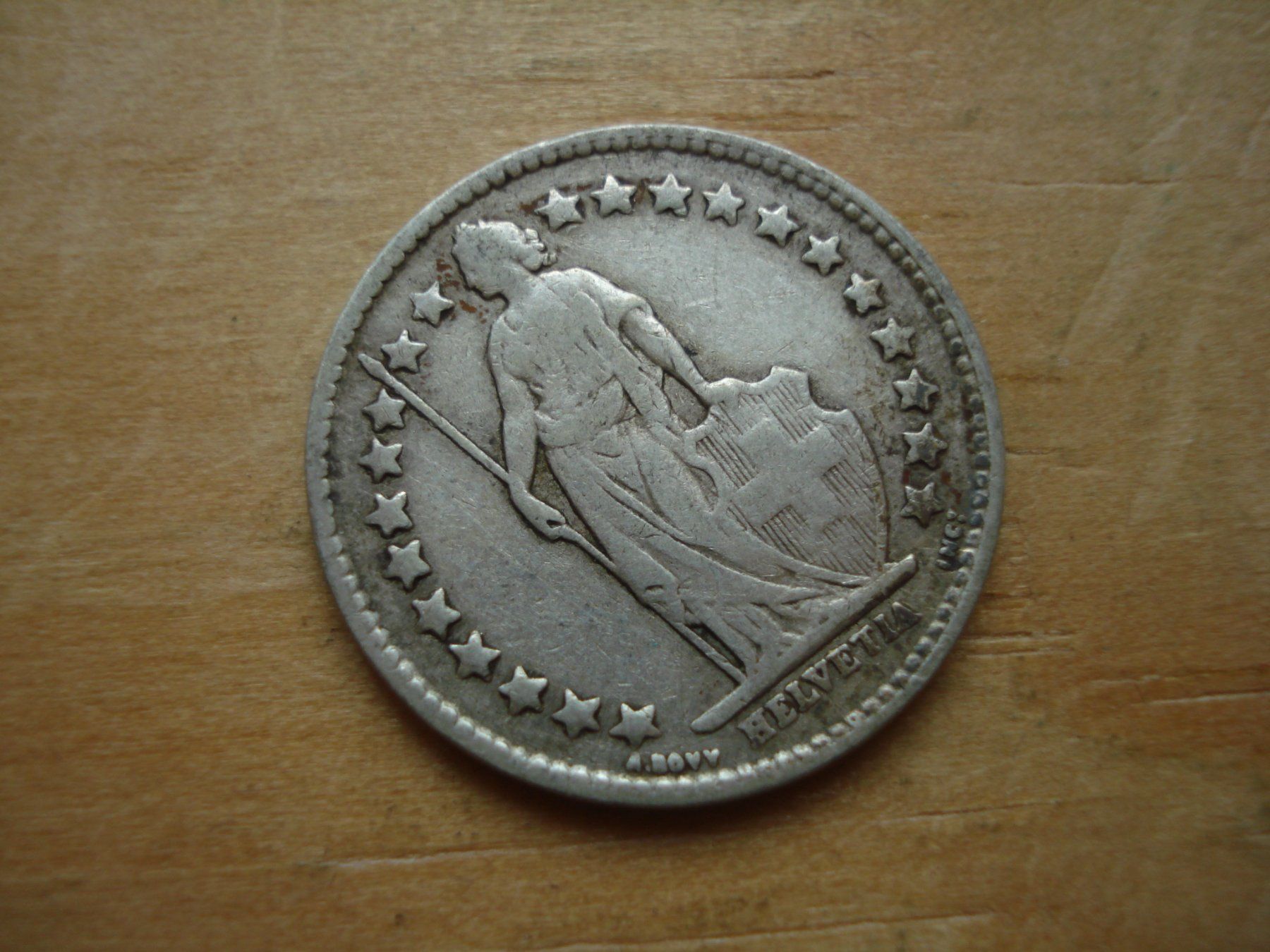 Tutti le monete: (Z3) 1/2 Franken 1907 – Usato da Erlach venduto da Net-Coins 1