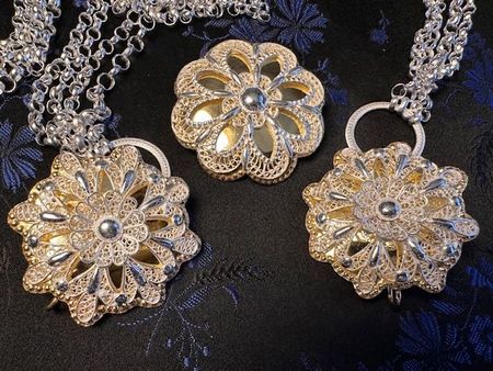 Tracht, Trachtenschmuck, Aargauer Trachtenschmuck