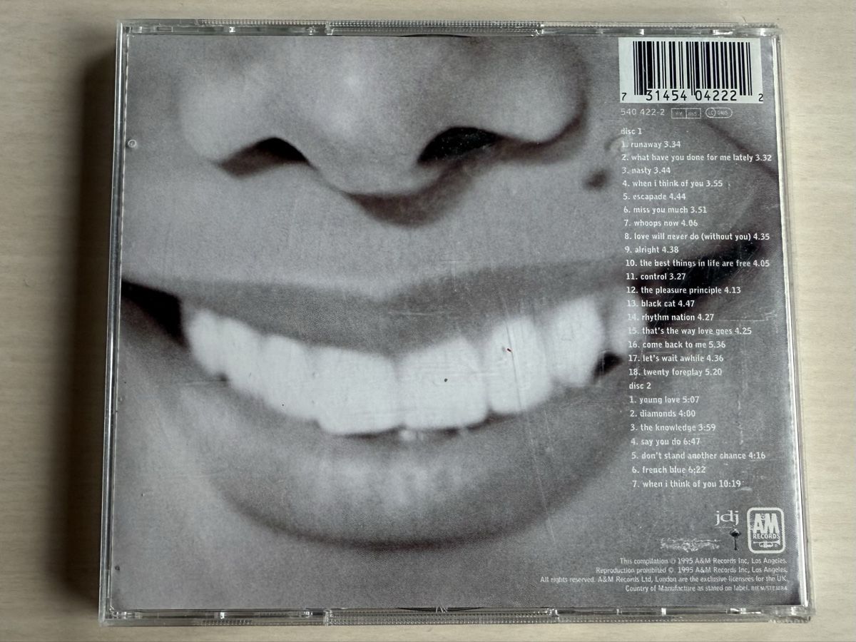 CD: Janet Jackson - Design of a Decade Doppel-CD – Usato da Oberried Brienz venduto da Chyara 1