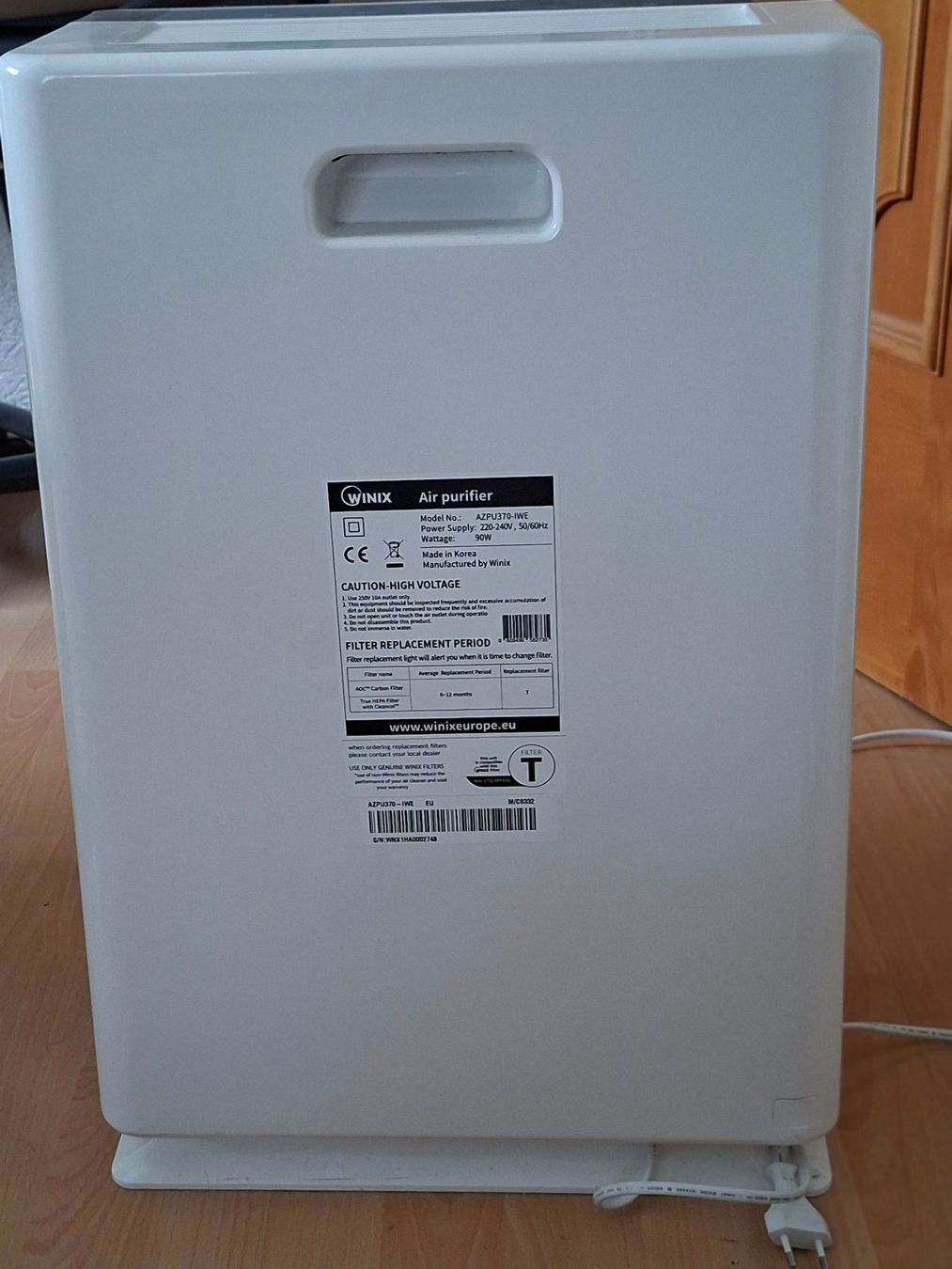 Purificateurs d'air: Winix Luftreiniger Zero+ – D'occasion à St. Gallen par pevau62 3