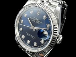 Rolex Date Just Diamanten Stahl 36mm Fullset 2021 *U1112*